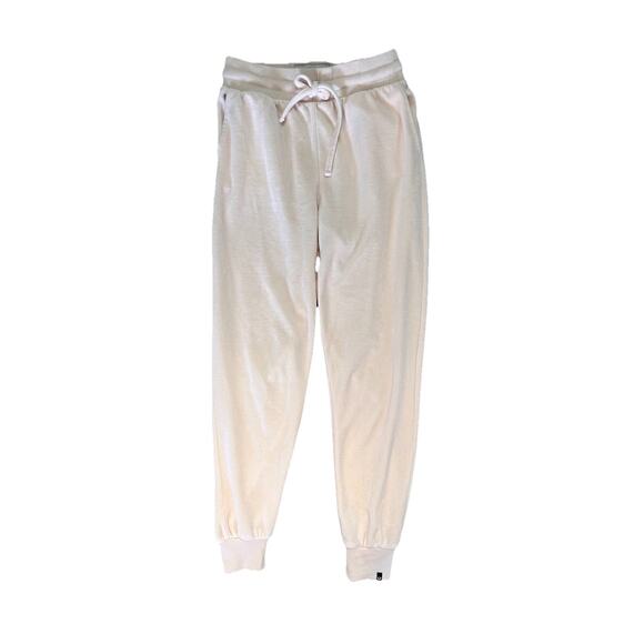 True Religion Cream Velour Jogger Pants Women’s Size Small - Picture 2 of 9